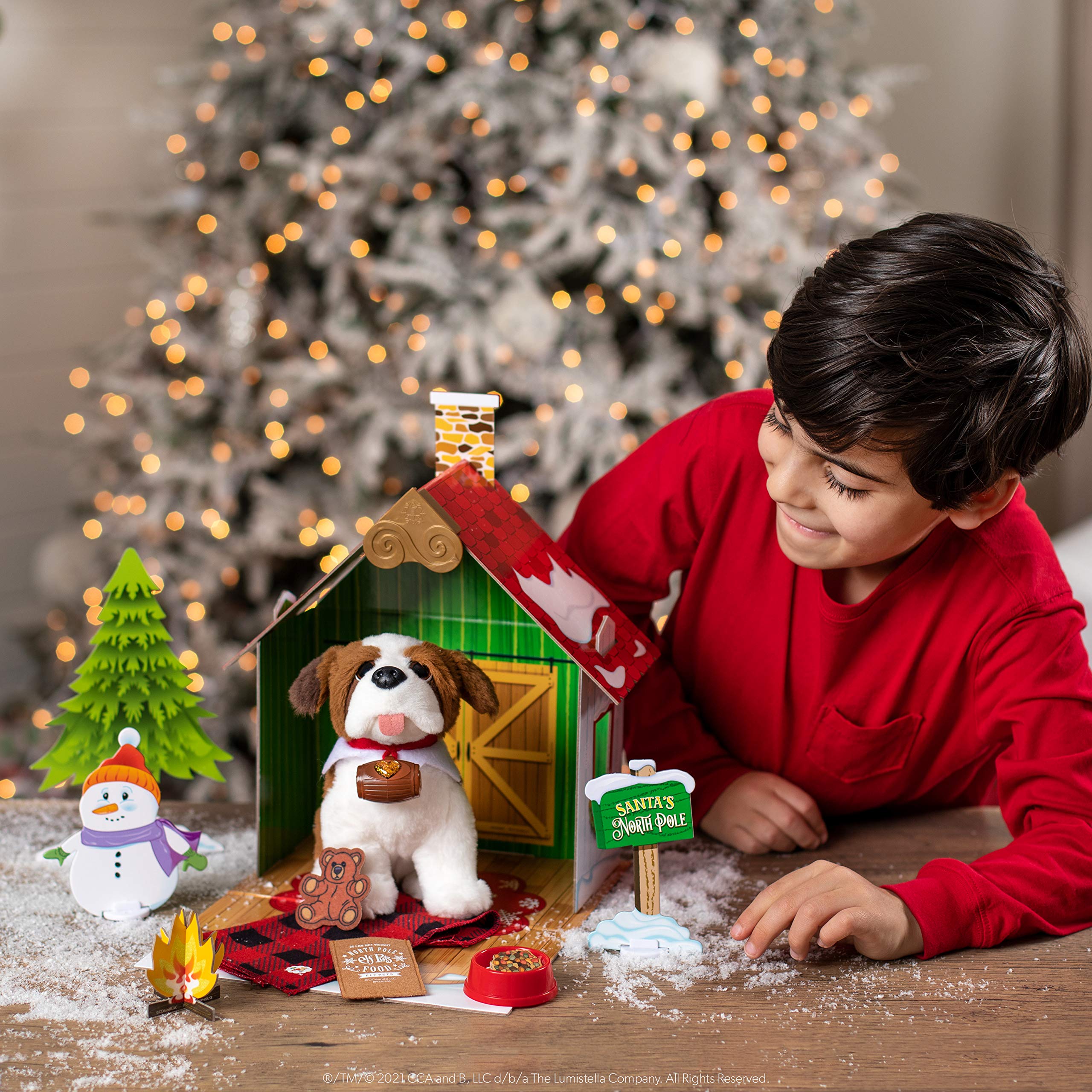 The Elf on the Shelf Cabin Playset dimensions and weight help plan setup.