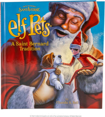 The Elf on the Shelf Claus Couture sweater provides reversible holiday warmth.