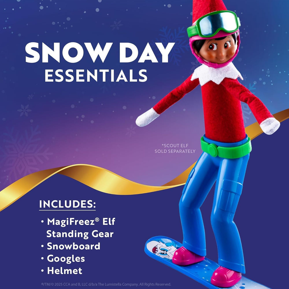 The Elf on the Shelf MagiFreez goggles enable immersive snowy adventures.
