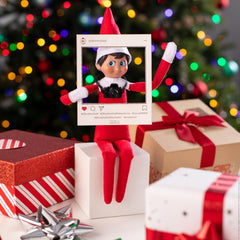The Elf on the Shelf official kit box showcases Santa-approved quality