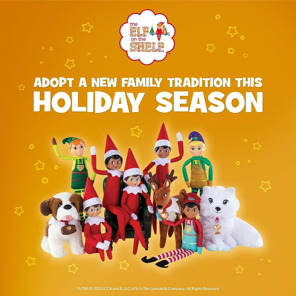 The Elf on the Shelf official Santa letter scene showcases a magical holiday keepsake.