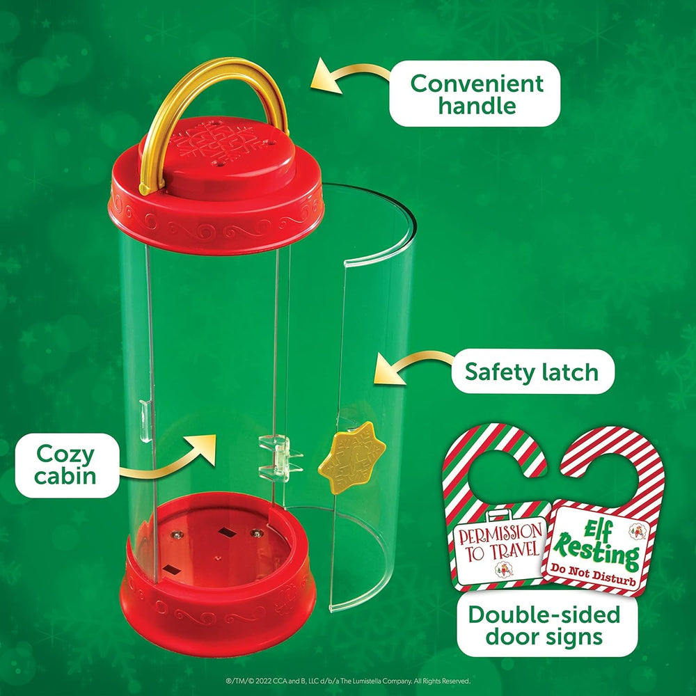Elf on the Shelf Official Scout Carrier See-Thru for secure outings.