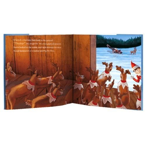 The Elf on the Shelf Pets Santa's sleigh story included.
