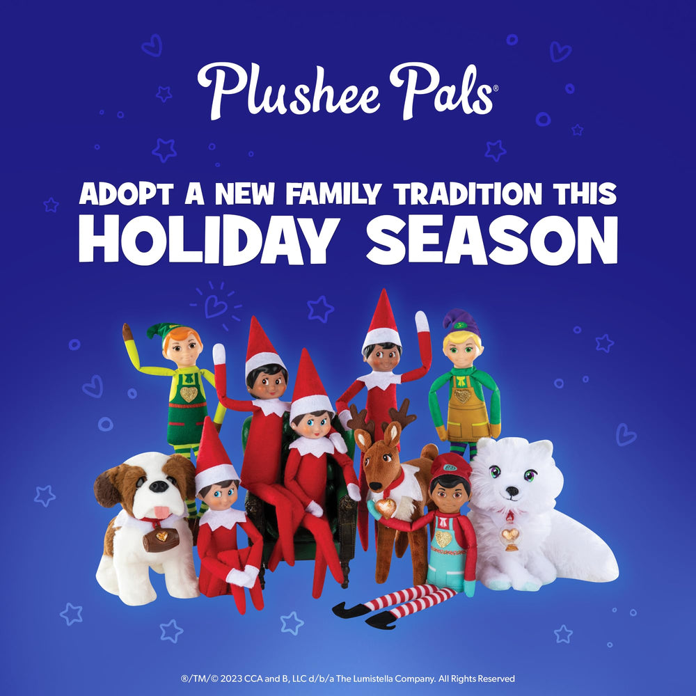 Gift idea: The Elf on the Shelf Plushee Pals for family fun.