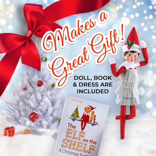 The Elf on the Shelf with Spanish language storybook enhances bedtime storytelling and holiday imagination.