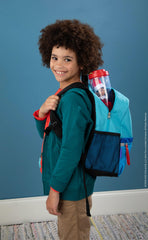 Spirited travel scene promotes easy packing and shared holiday moments.