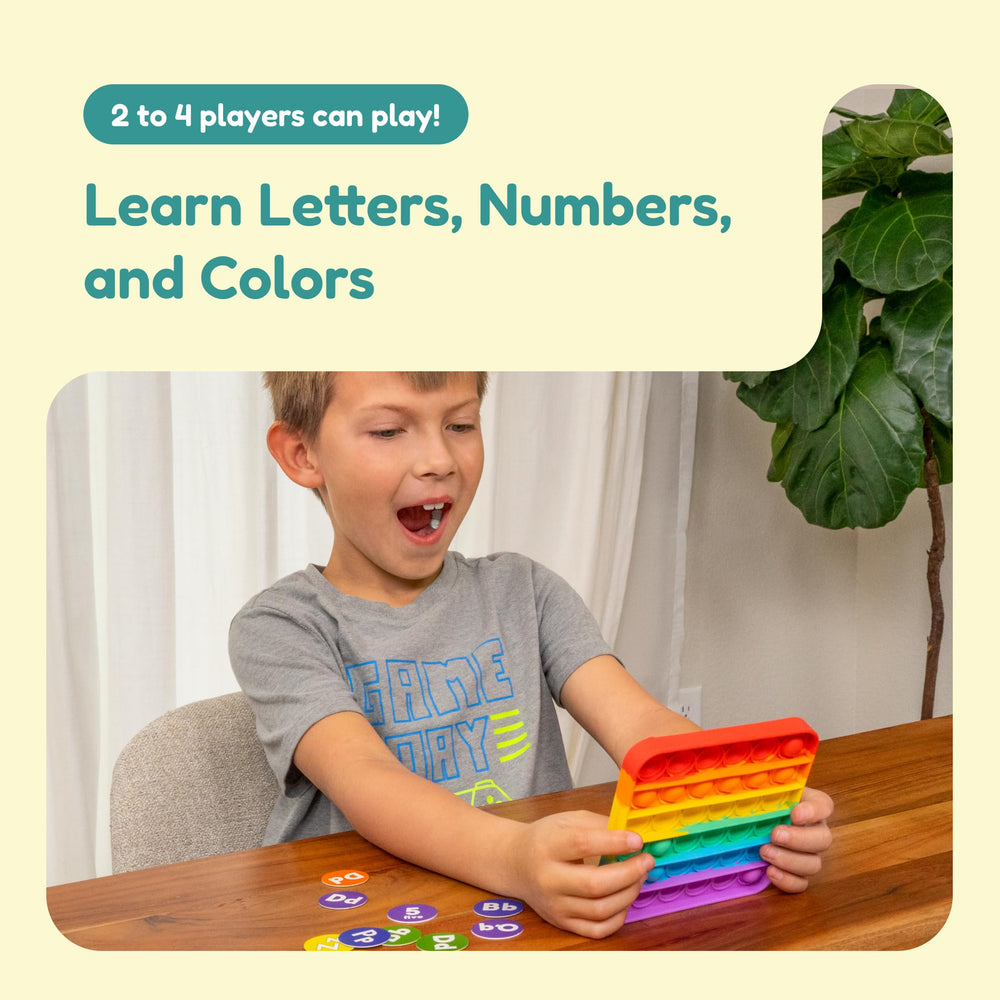 The Fidget Game is designed for 2–6 players, ideal for family game nights.