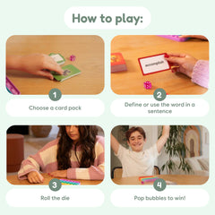 The Fidget Game grade 6 cards to boost advanced vocabulary and critical discussion.