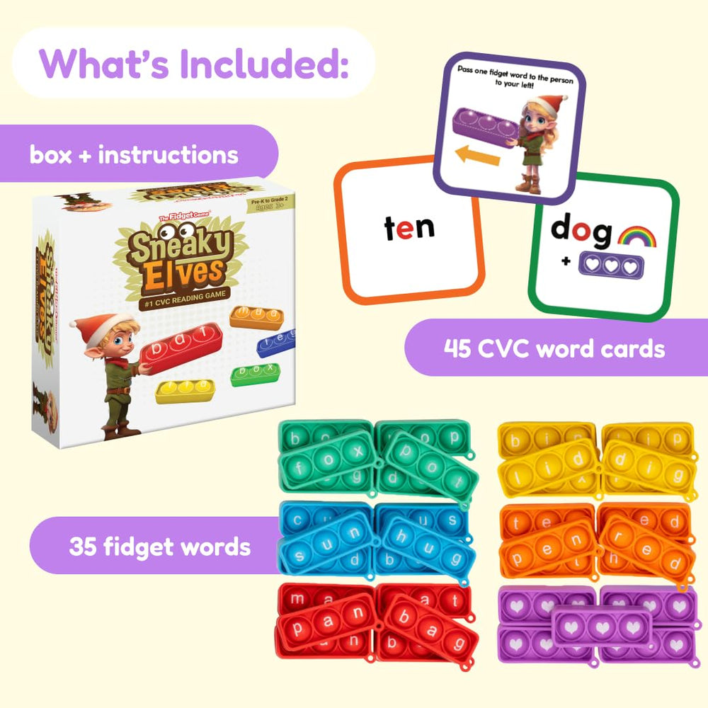 Reading flash cards support beginning literacy in classroom or home settings.