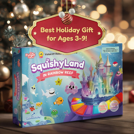The Fidget Game SquishyLand Mochi squishies collection offers tactile focus during learning.