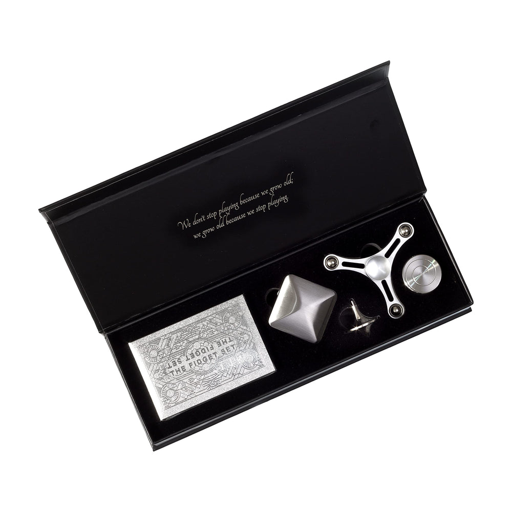 The Fidget Set Classic Edition deck of cards offers tactile focus for stress-free work.