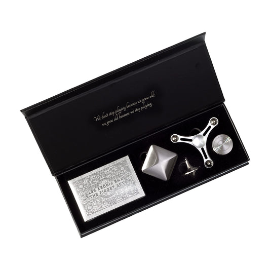 The Fidget Set Classic Edition deck of cards offers tactile focus for stress-free work.
