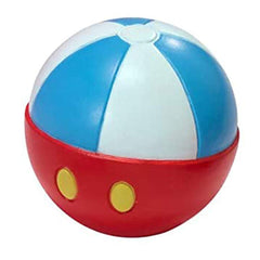 The First Years Mickey Beach Ball squirties enhances outdoor and pool play.