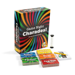 The GAME CHEF Charades Category Action cards spark quick teamwork during play.