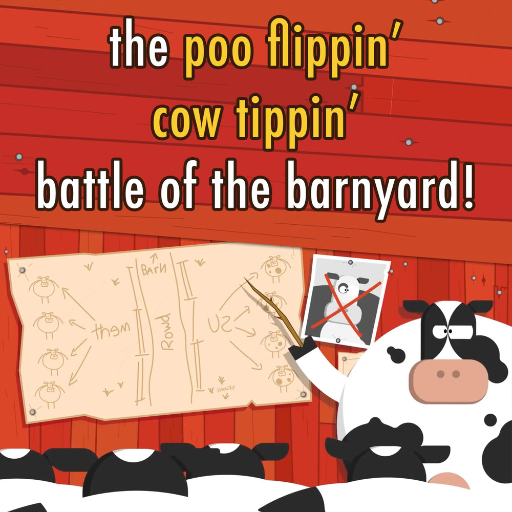 The Good Game Company Cowpie Catapults players cheer during a fast-paced round, great for mixed ages.