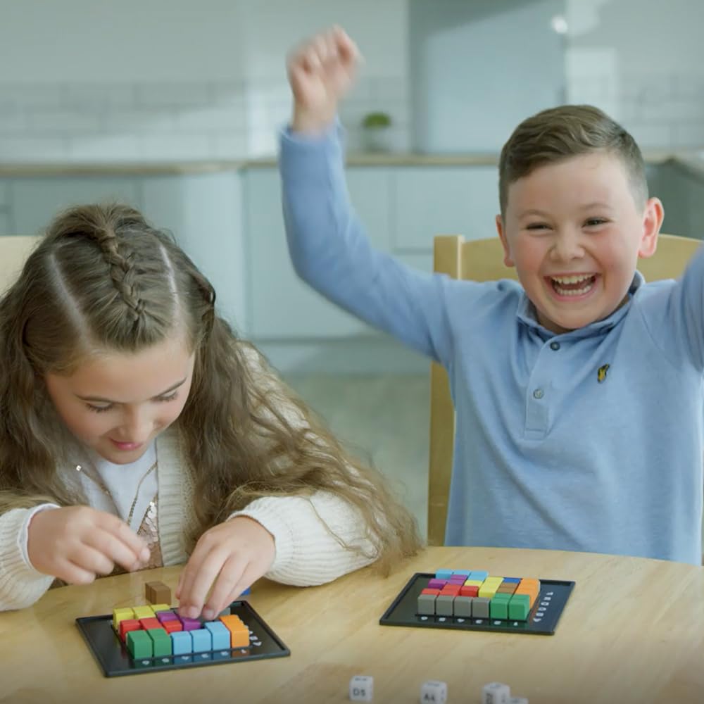Family-friendly puzzle for shared play and brain training with The Genius Square