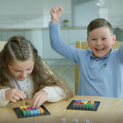 Family-friendly puzzle for shared play and brain training with The Genius Square