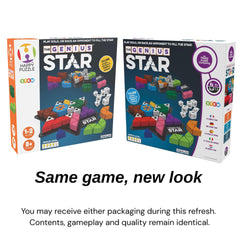 Compact box keeps Genius Star ready for travel, storage, or on-the-go planning.