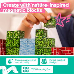 The Household Best THB set supports open-ended play and creative building for kids.