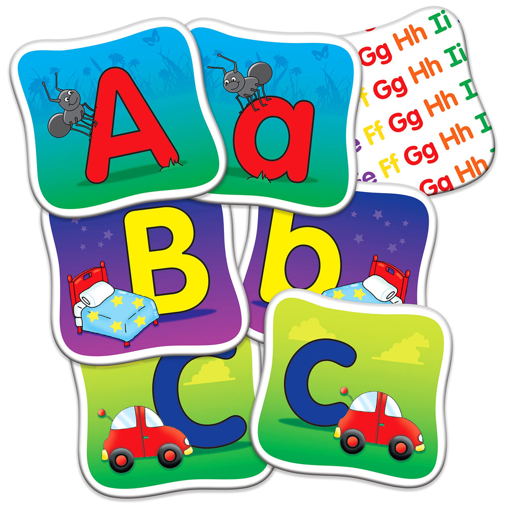 The Learning Journey close-up of illustrated letter art highlighting clear letter shapes and picture cues