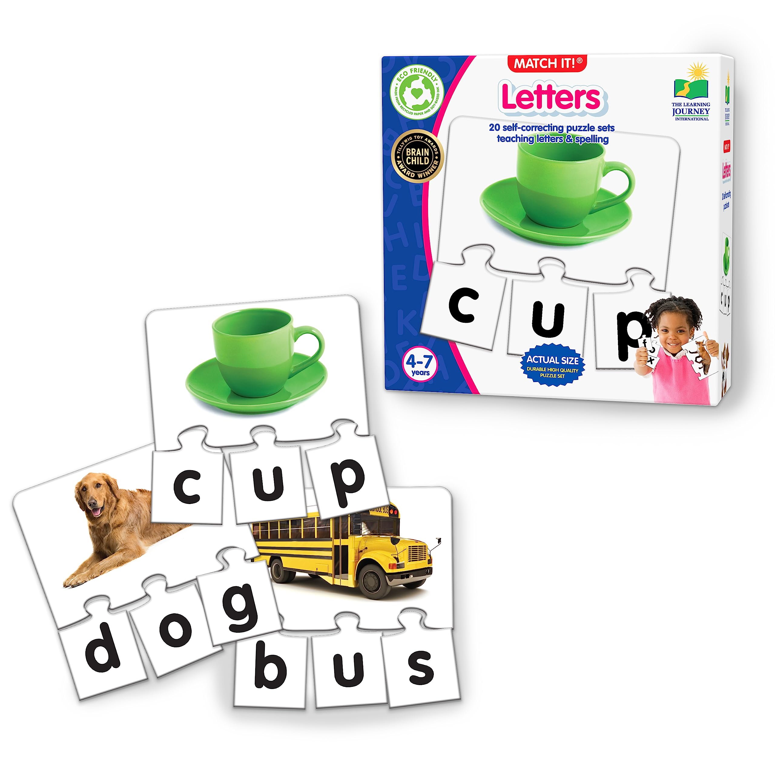 The Learning Journey front packaging showing set and age recommendation for confidence
