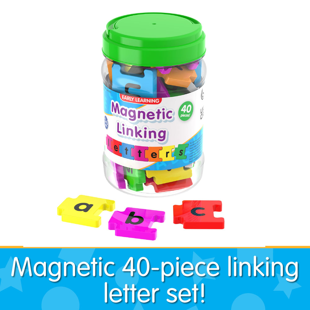 The Learning Journey letters arranged on a refrigerator illustrating hands-on spelling practice