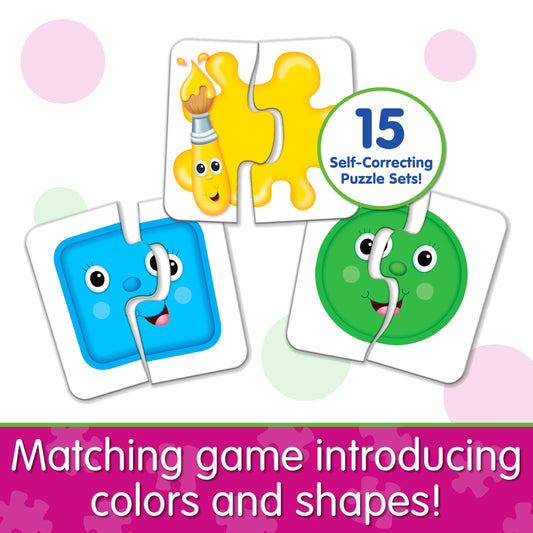 The Learning Journey My First Match It shapes card supports shape awareness and matching skills.
