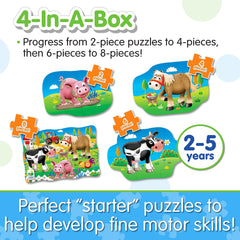 The Learning Journey assembled 8-piece ocean scene showing colorful characters