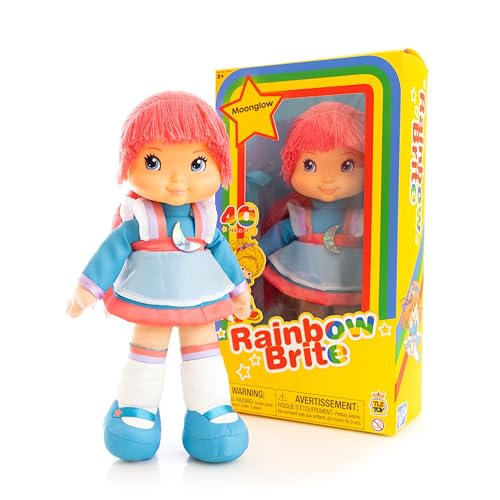 Rainbow Brite sticker sheet included with seven stickers for creativity.