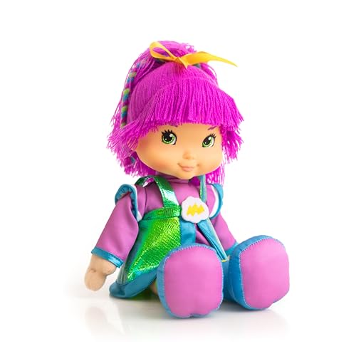 Rainbow Brite Stormy face close-up from The Loyal Subjects highlights bold eyes for expressive play.
