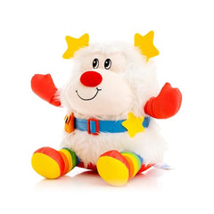 The Loyal Subjects Rainbow Brite Twink plush detail, star antennae, shows premium craftsmanship for collectors.