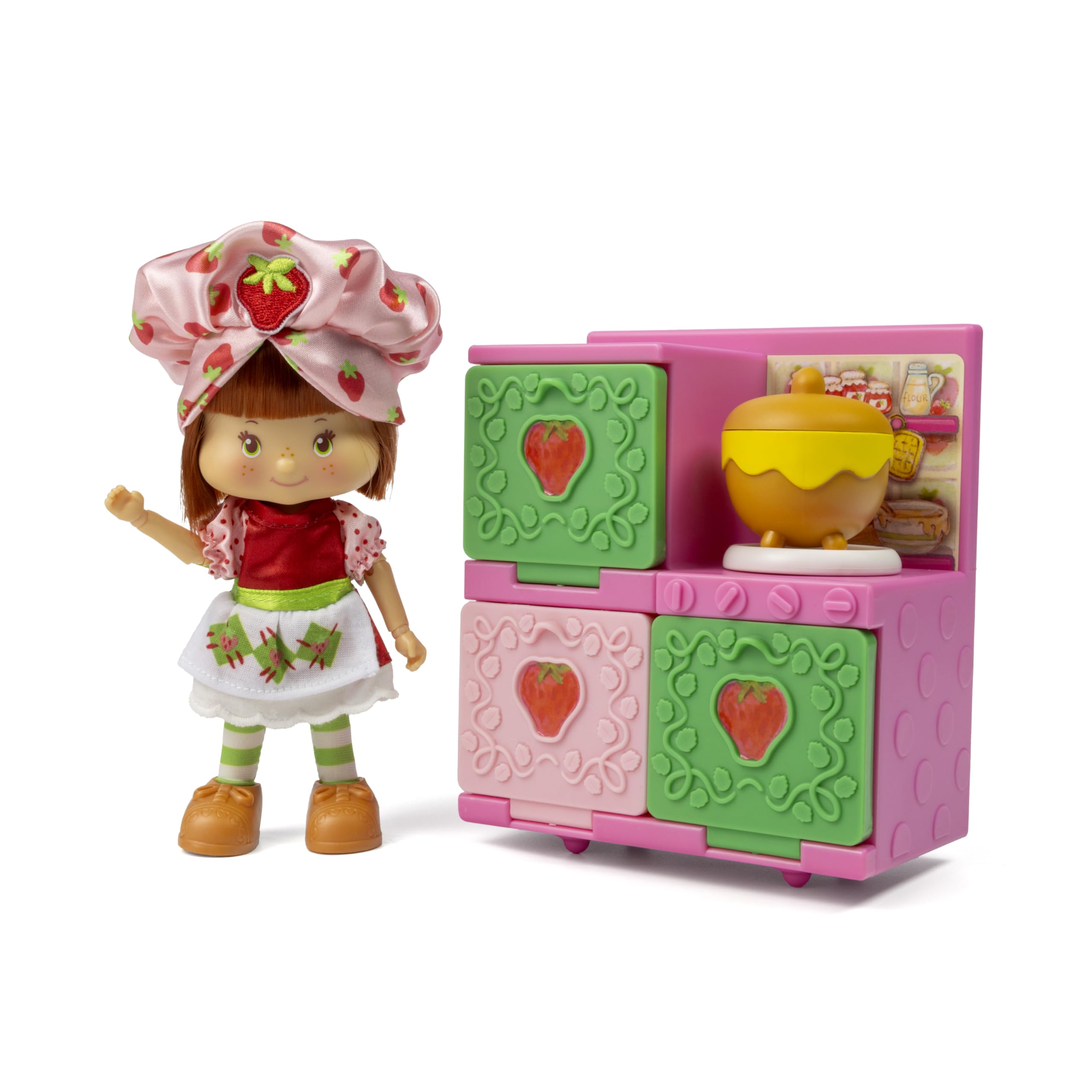The Loyal Subjects Strawberry Shortcake Berry Bake Shoppe oven for imaginative pretend baking.