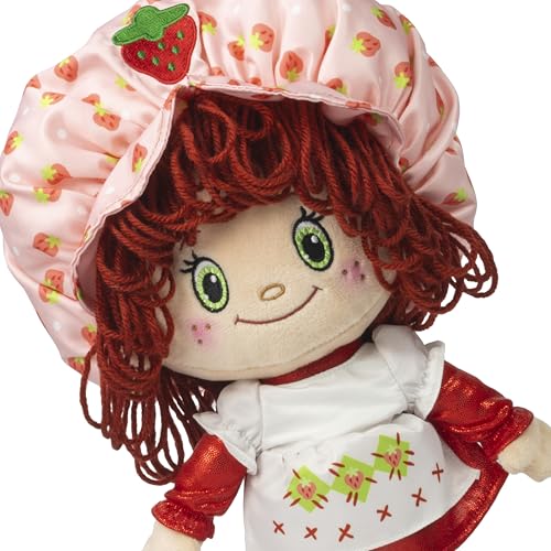 The Loyal Subjects Strawberry Shortcake with embroidered face for timeless storytelling.