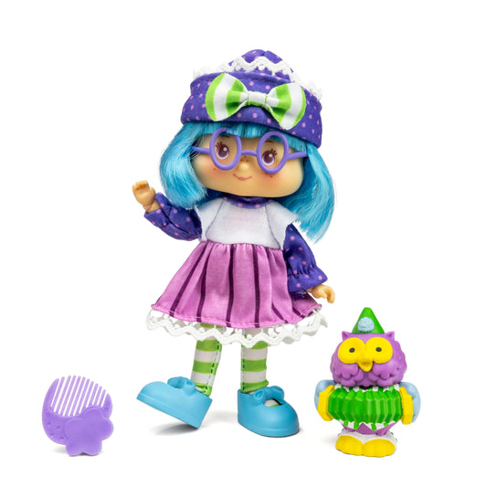 The Loyal Subjects Plum Pudding 5.5-inch poseable doll for imaginative play.