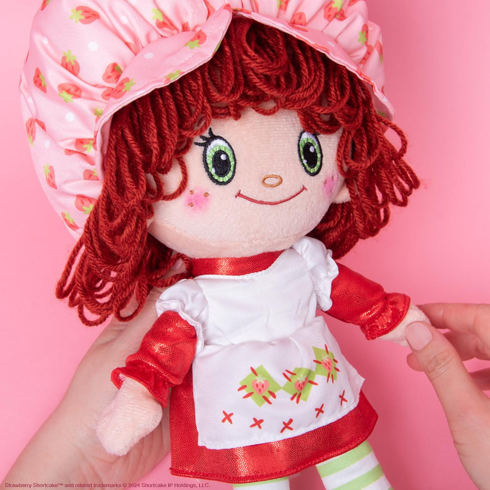 The Loyal Subjects Strawberry Shortcake red window gift box for gifting display.