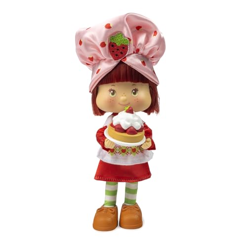 Strawberry Shortcake scented hair adds a sensory touch during dress-up play.