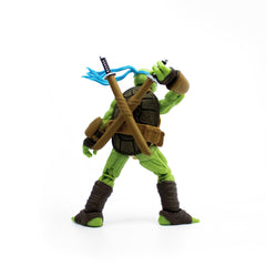 The Loyal Subjects TMNT Leonardo figure with katana swords for action-ready display.