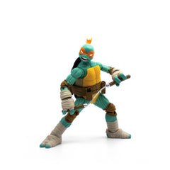 The Loyal Subjects Michelangelo BST AXN figure posed for dynamic display and collection.