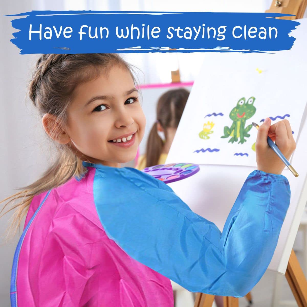 The Mega Deals non toxic paints give parents peace of mind.