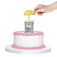 The Money Cake pull-out kit outer view for seamless birthday surprises.