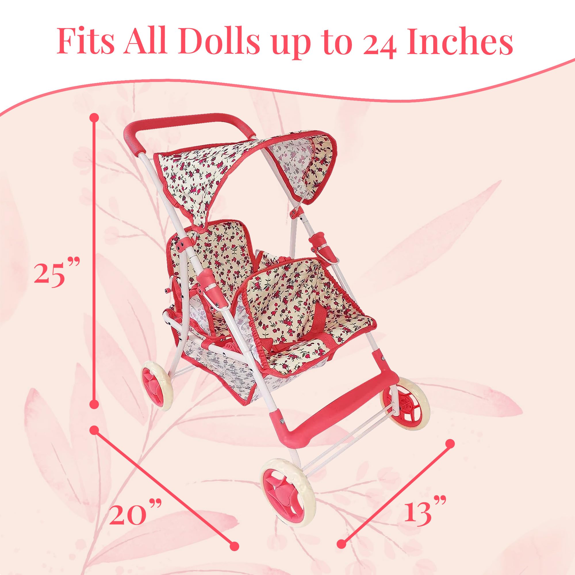 The New York Doll Collection doll outing accessory promotes imaginative journeys