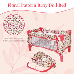 The New York Doll Collection storage bag with shoulder strap included.