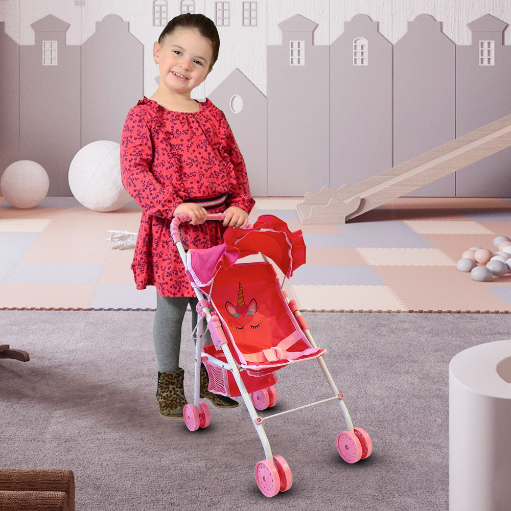 The New York Doll Collection durable toy stroller for indoor and outdoor use.