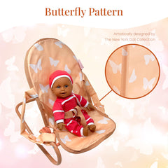 The New York Doll Collection foldable doll stroller, ideal for travel and on-the-go playdates.