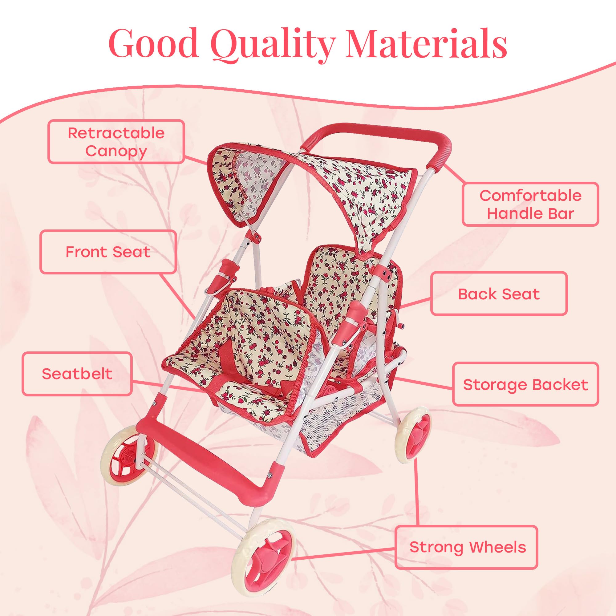 The New York Doll Collection foldable design makes storage easy after play