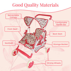 The New York Doll Collection foldable design makes storage easy after play