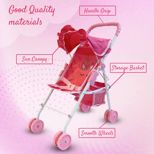 The New York Doll Collection folding frame enables easy storage.