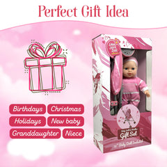 The New York Doll Collection gift box presents a ready-to-gift set.