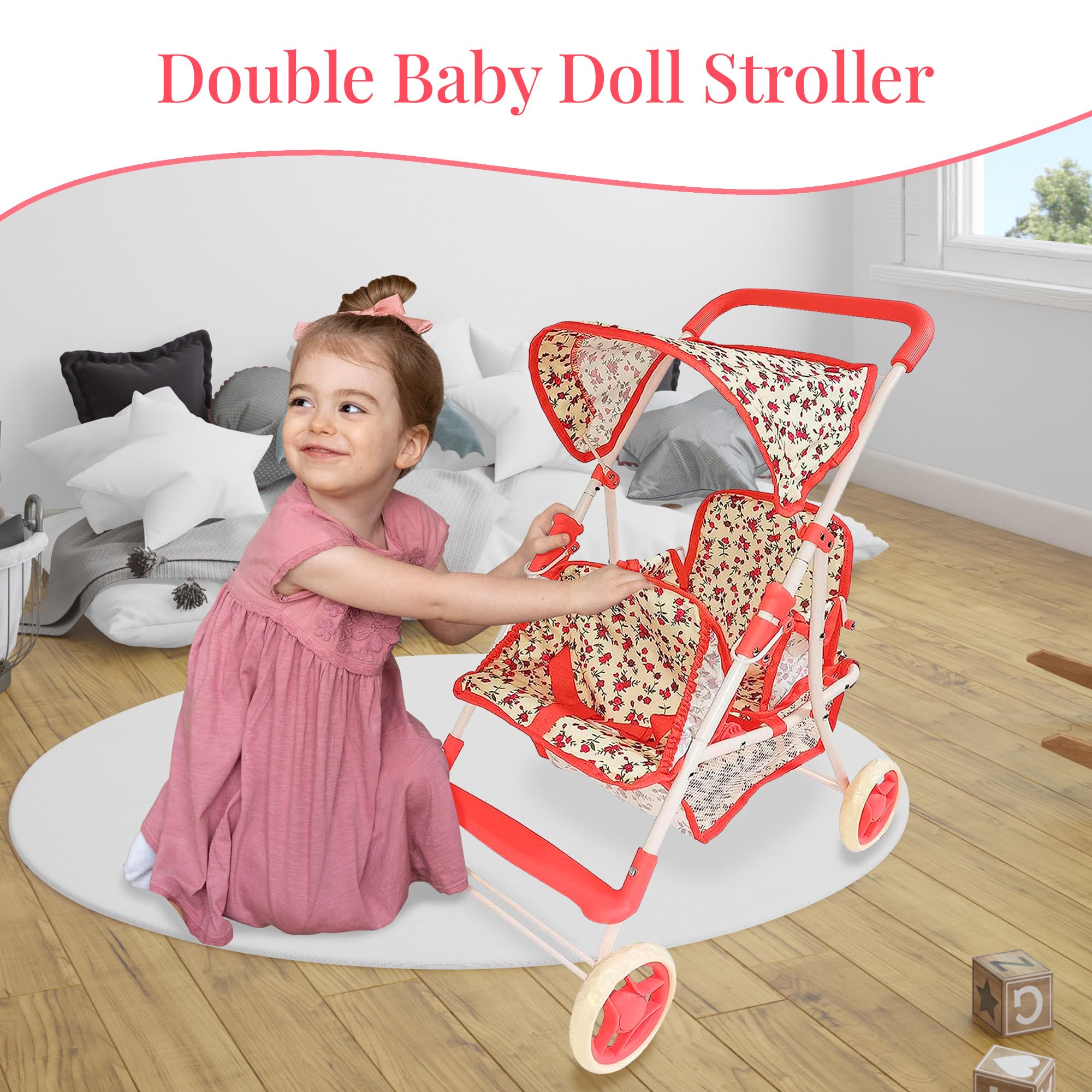 The New York Doll Collection gift for preschoolers supports role-play adventures