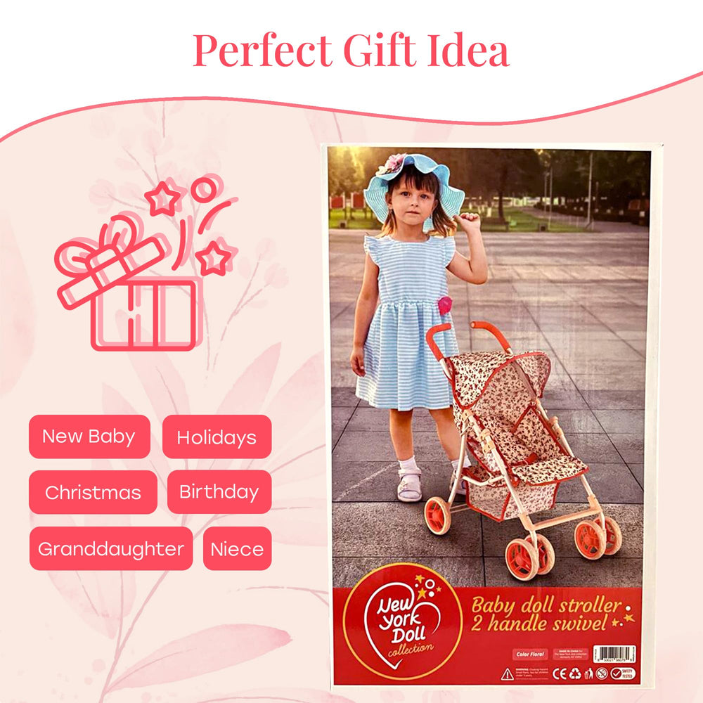 The New York Doll Collection gift-ready packaging simplifies gifting for birthdays.